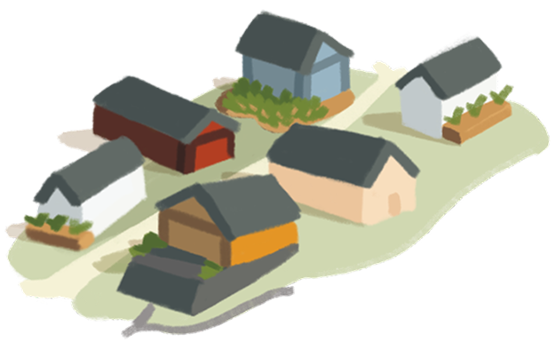 En savoir plus sur les résidents du village